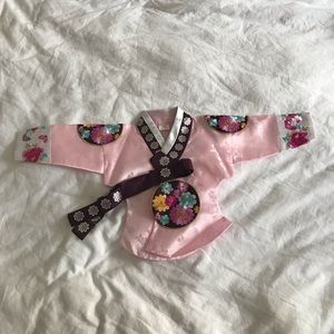 Baby girl Korean hanbok dohl